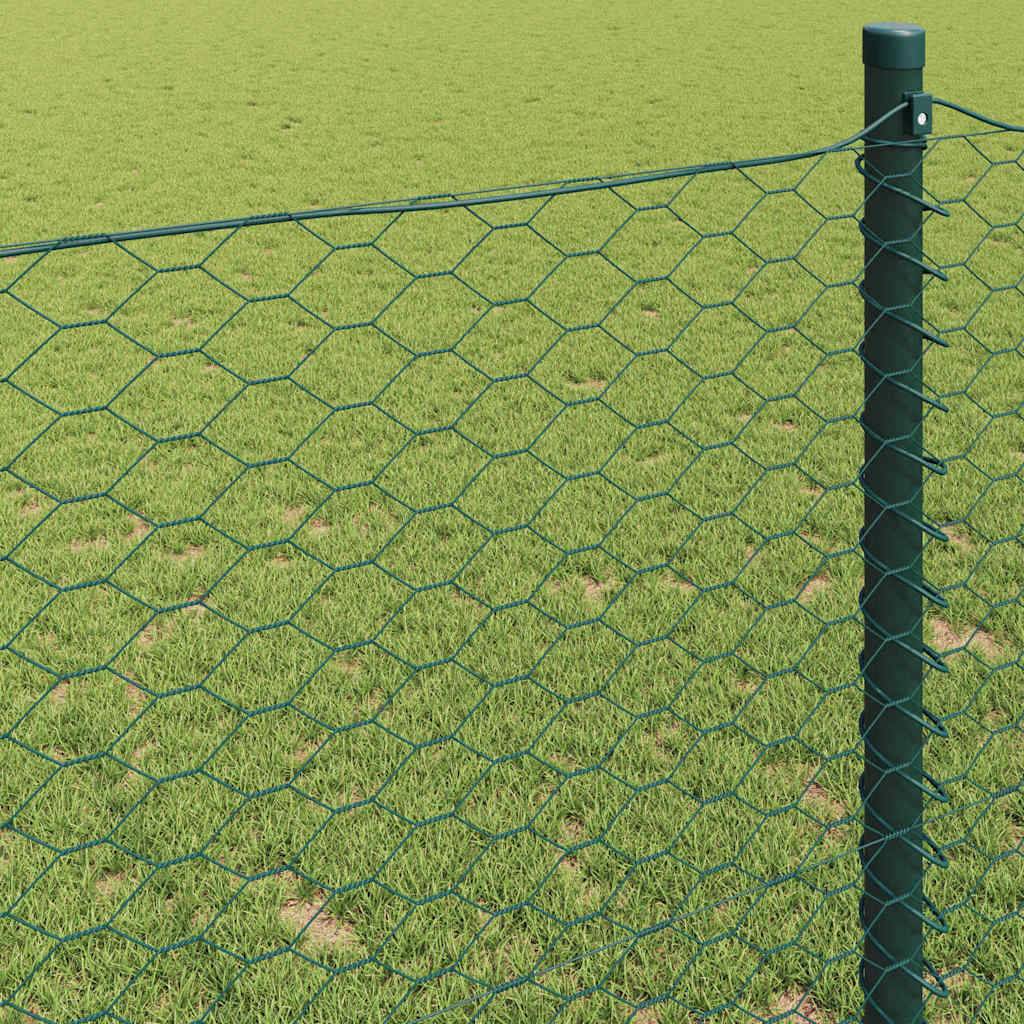 PANGIVO - Clôture hexagonale PVC verte 100 x 0,6 m - PANGIVO - Image 4