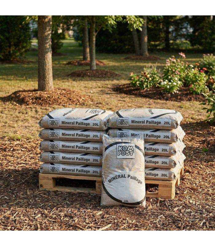 Sable siliceux pour drainage racinaire 10x20L RACINE PRO97-10x20
