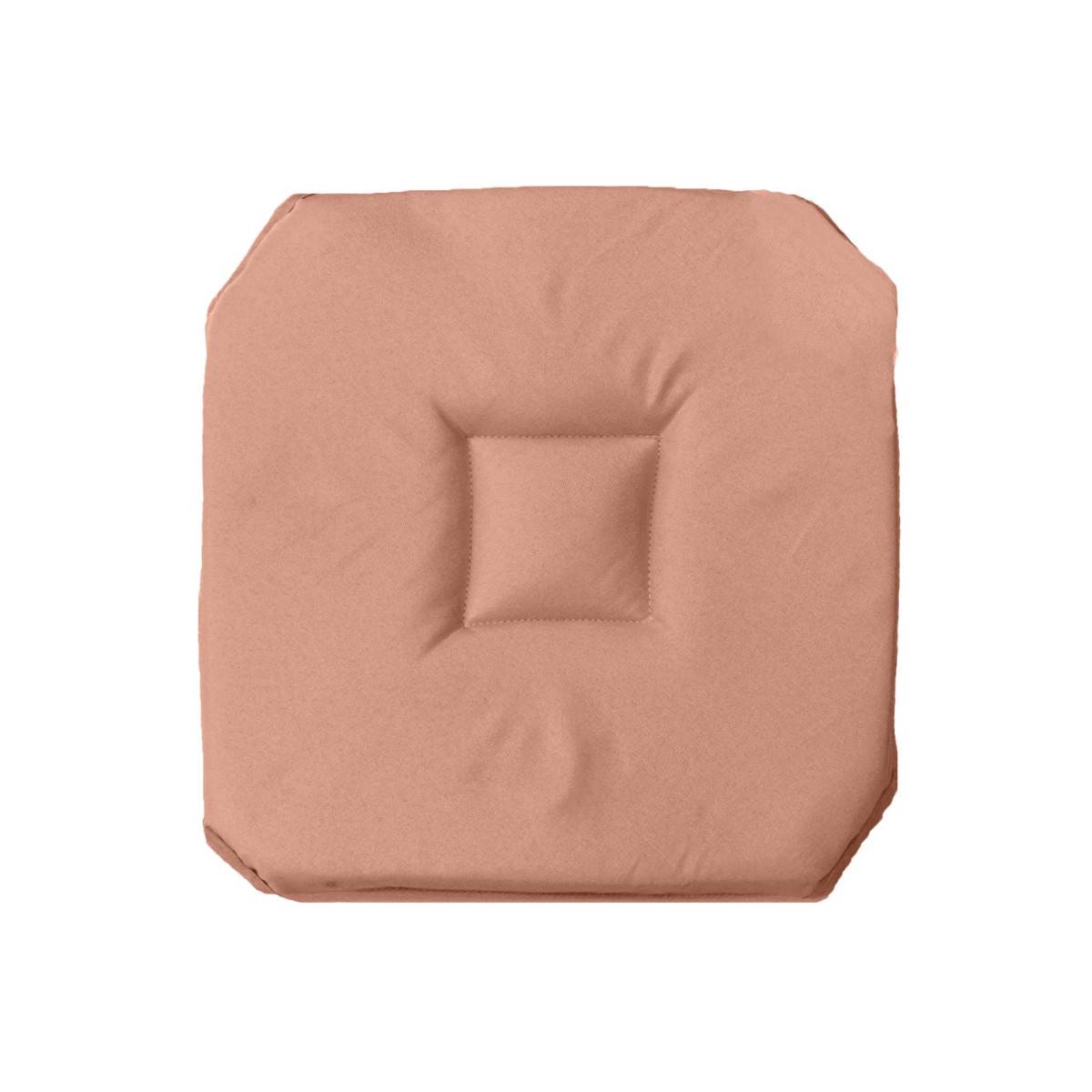 Paris Prix - Galette de Chaise "Essentiel" 40x40cm Rose Blush - Image 2
