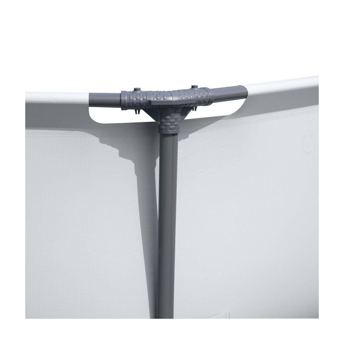 Bestway - Piscine Hors Sol Ronde Steel Pro Max BESTWAY 457x107cm Capacité 14970 Litres , Pompe, Échelle & Bache piscine Incluses - Image 8