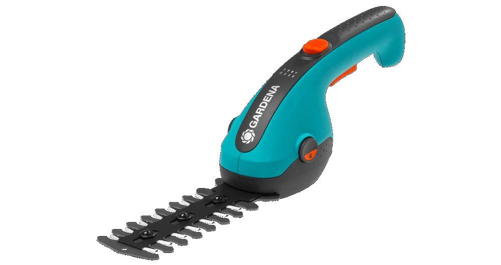 Gardena - Kit cisaille à gazon ClassicCut Li + lame taille-buissons Gardena