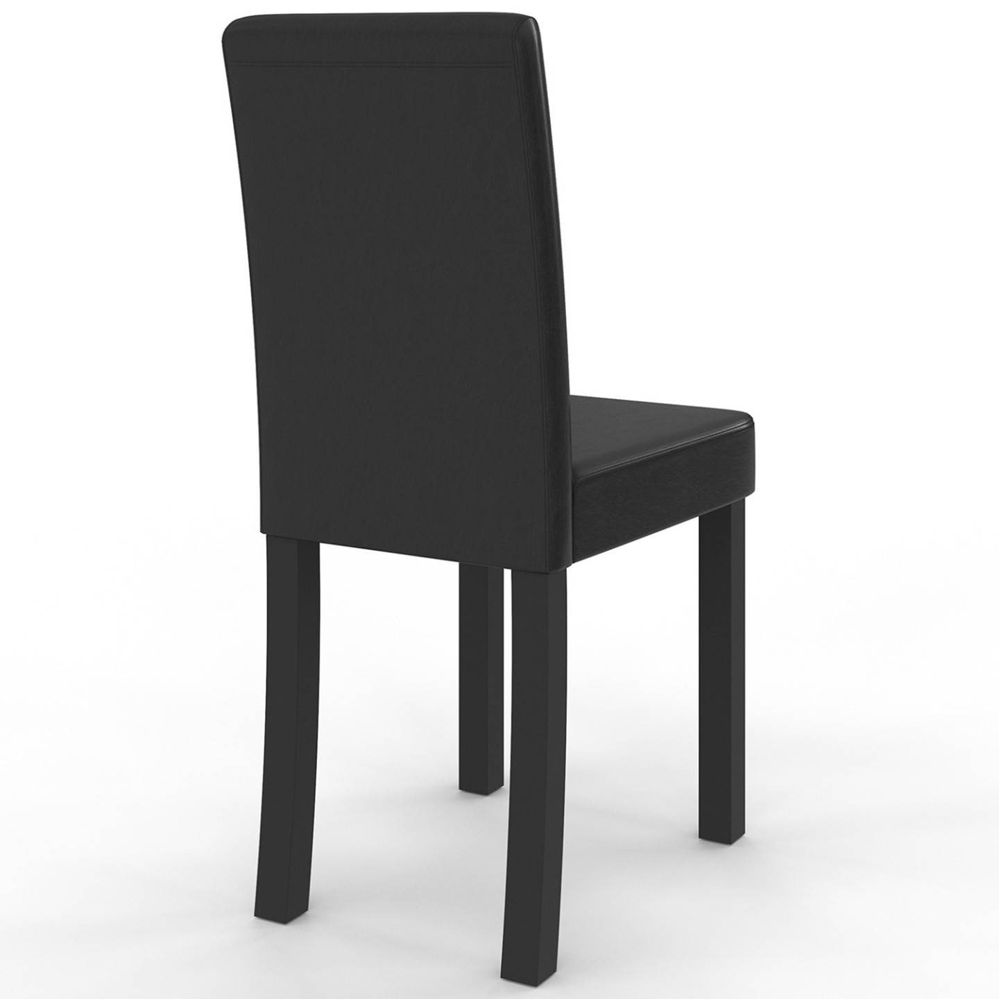 Lot de 6 chaises HANNAH noires pour salle à manger - Image 4