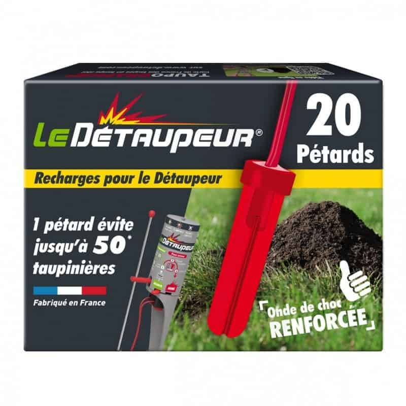 Recharge piège à taupe – LE DÉTAUPEUR – 20 pétards – NEO1407127 - Image 1