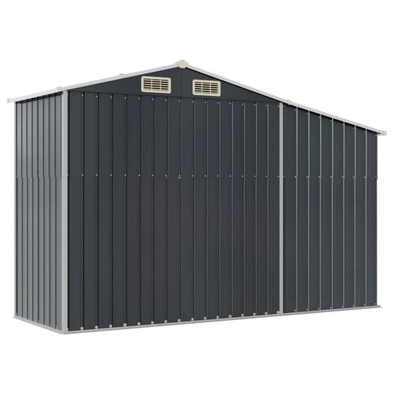 Vidaxl - Abri de jardin anthracite 277x93x179 cm acier galvanisé vidaXL 364518 - Image 7