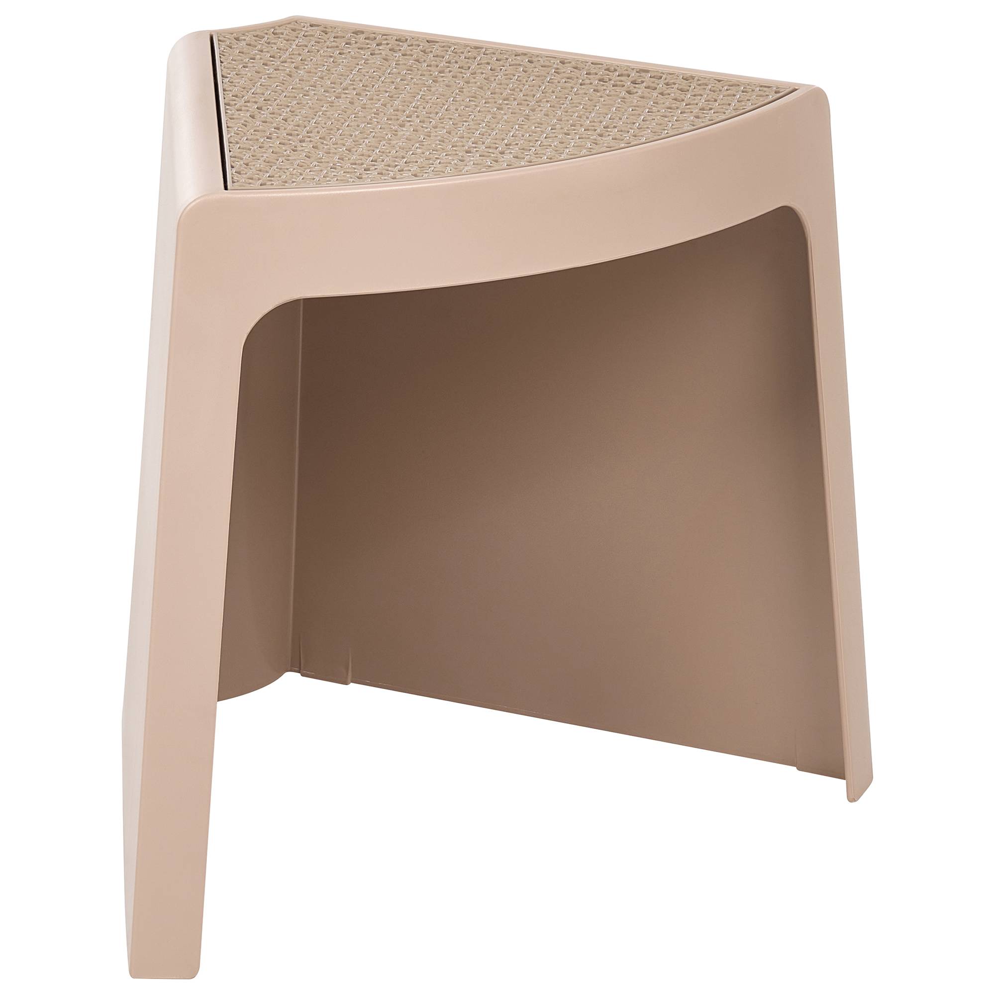 Beliani - Chaise de jardin ABS (matière synthétique durable) Beige EVROS - 43x35x45- Beliani - Image 3