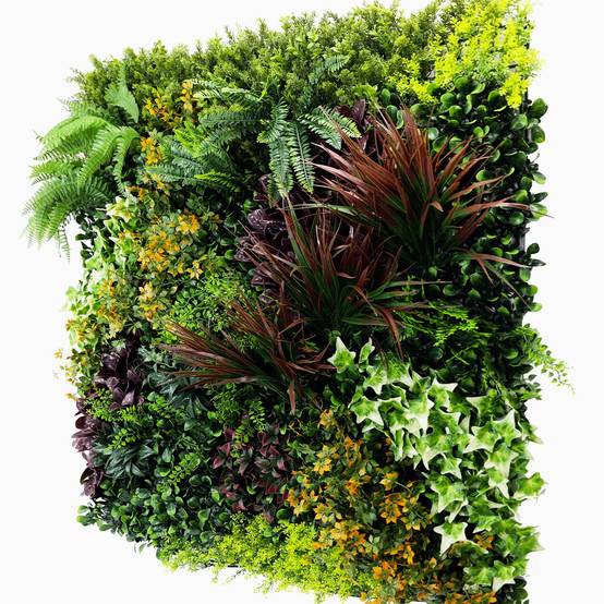 Mur Végétal Artificiel 1 m × 1 m « Life Jungle » – Plaque Ultra Dense Prête à Clipper - Image 5