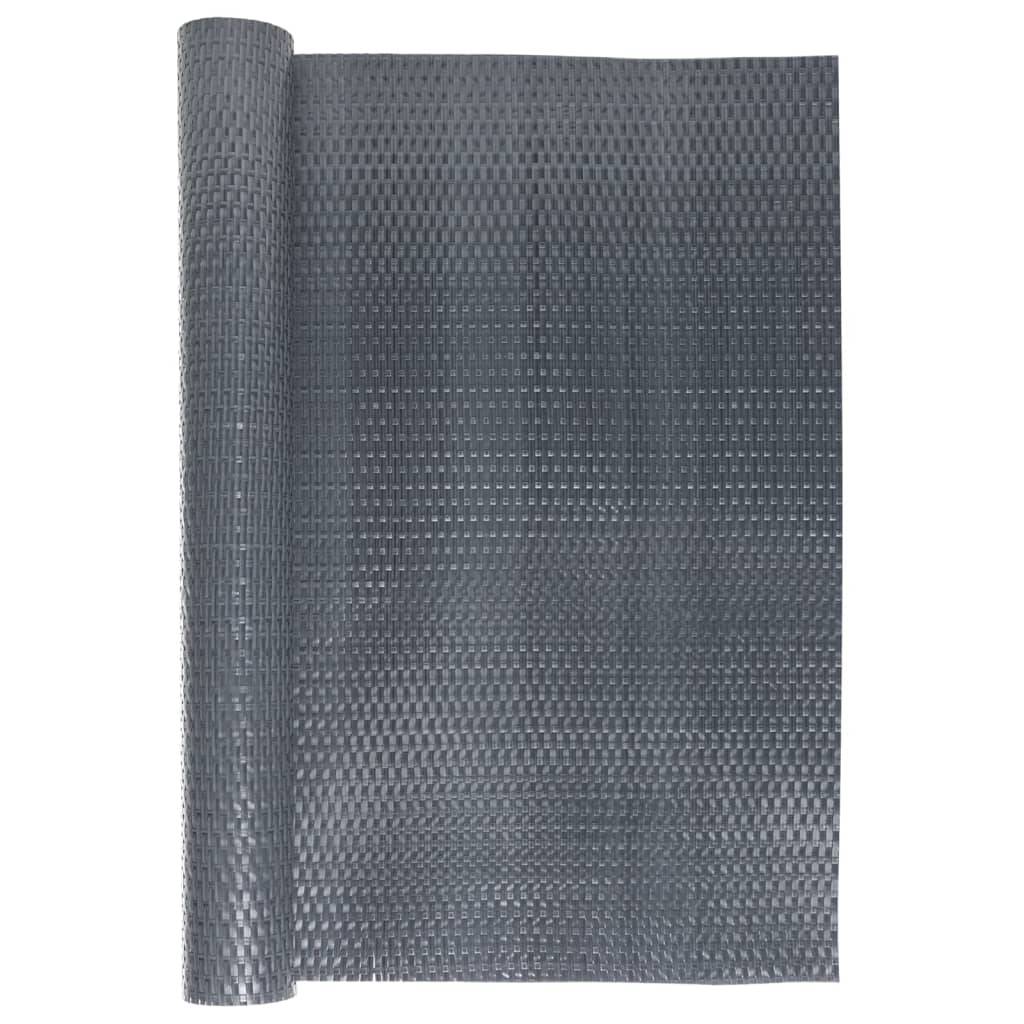 Paravent de balcon résine tressée anthracite 1000x90 cm - PANGIVO - Image 3