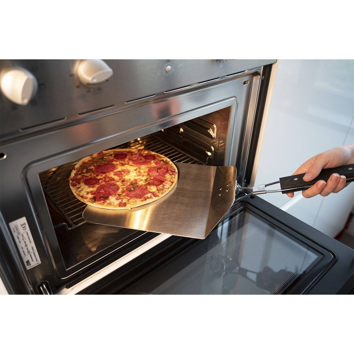 Alpina - Pelle à pizza Manche pliable 25 x 24 longueur 55cm Aluminium alimentaire Spatule à pizza ALPINA - Image 4