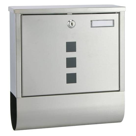Boîte aux lettres Argent 10 X 31 cm - Prolenta Premium - Image 2