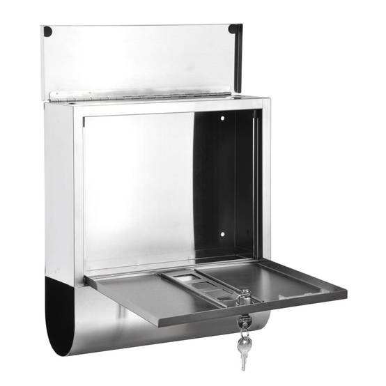 Boîte aux lettres Argent 10 X 31 cm - Prolenta Premium - Image 4