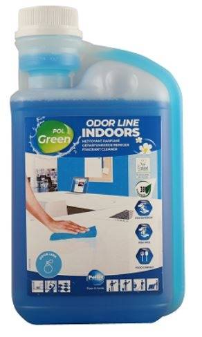 Polgreen odor Line indoors 1L doseur le falcon - Lot de 5 Colis de 6 - Pollet Sa