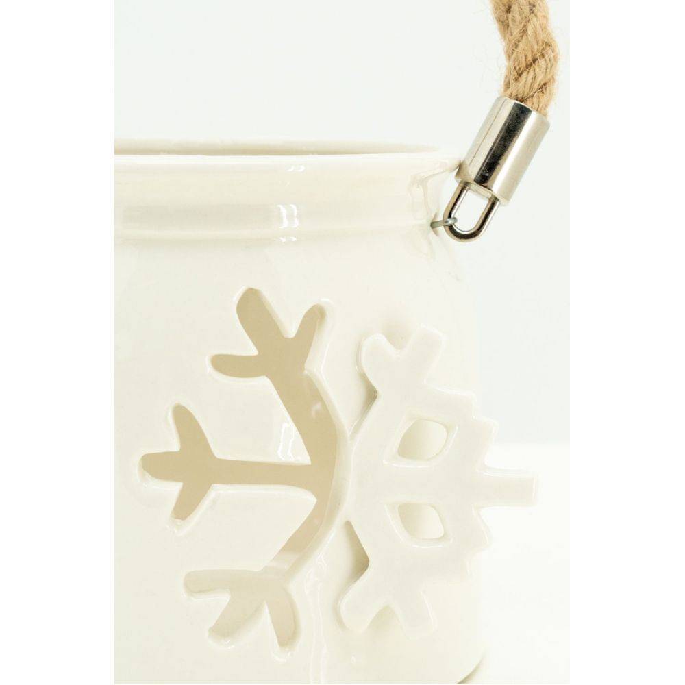 Aubry Gaspard - Photophore en verre teinté flocon de neige - Image 4