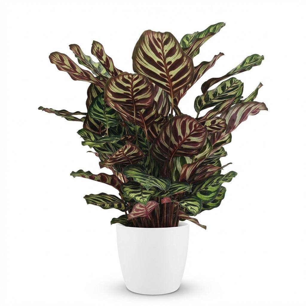 Calathea Makoyana - Pot de 19cm - Hauteur 70cm - Blanc - Plantes d'intérieur - Image 1