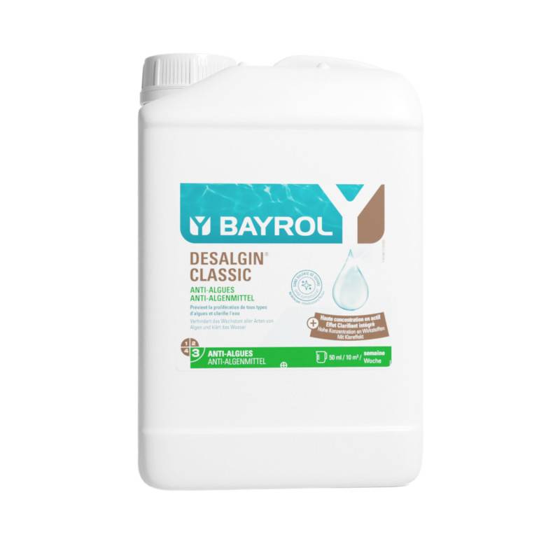 Anti-algues et clarifiant d'eau Bayrol Desalgin Classic 6 litres - Image 9