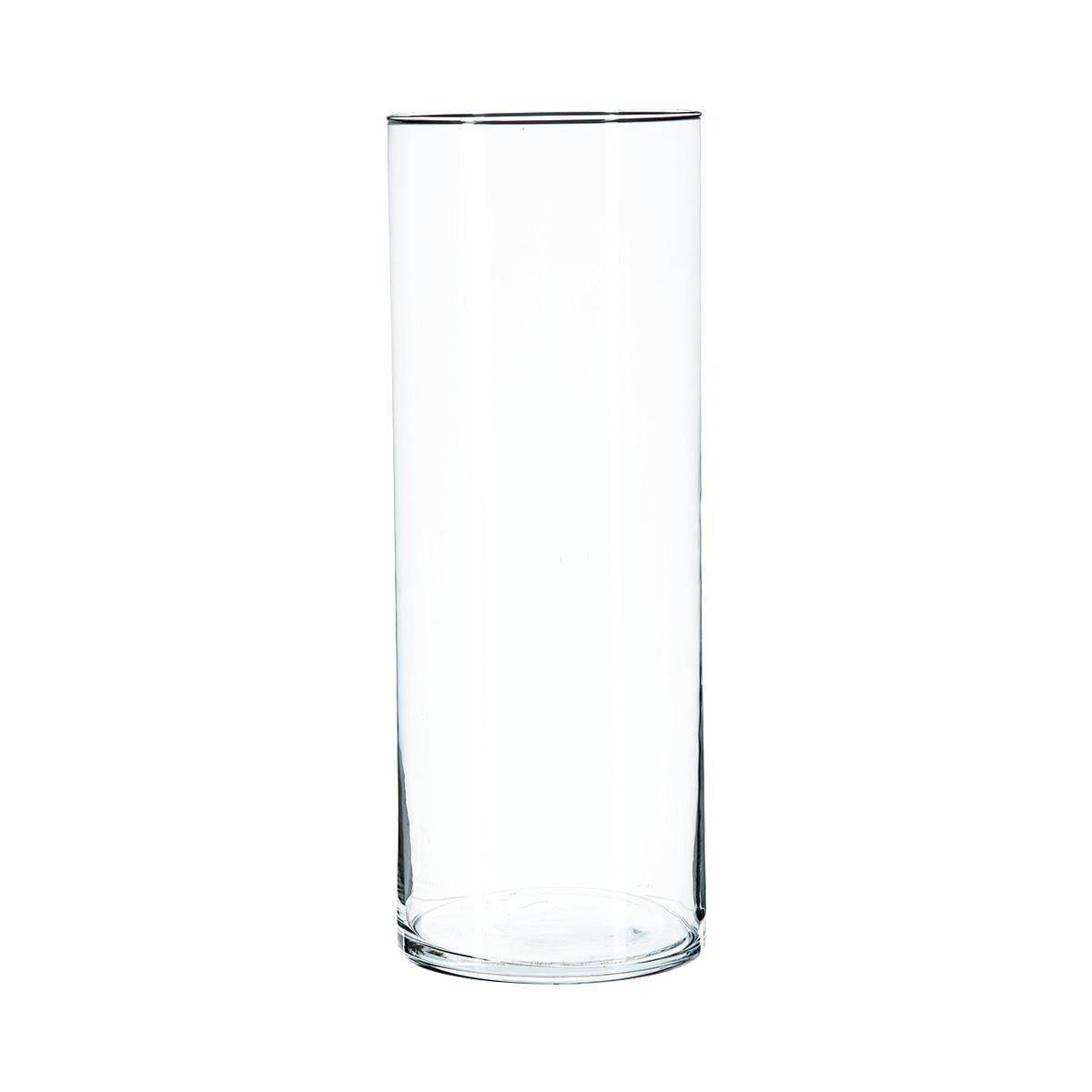 Vase Design "Cylindrique" 39cm Transparent - Image 2