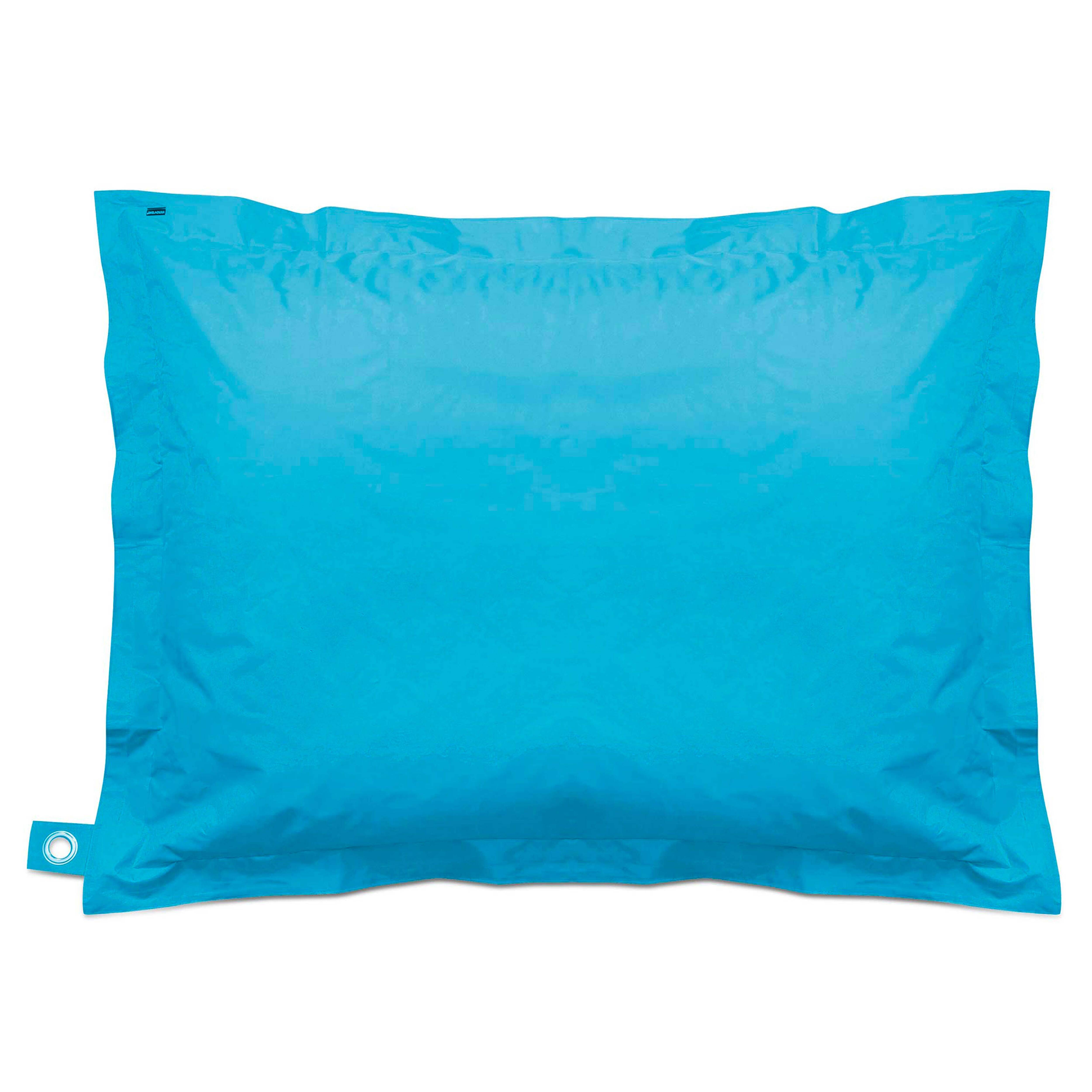 Oviala - Housse vide de pouf de jardin en polyester azul 180 x 145 cm Solys - Oviala - Image 2