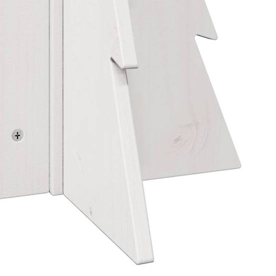 Sapin de Noël en Bois Blanc Design Épuré Décoration Intérieur 69,5 cm – ComfortXL Outdoor Living - Image 6