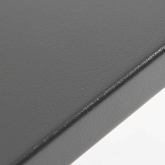 Oviala - Table haute de jardin en acier noir mat New York - Oviala - Image 6
