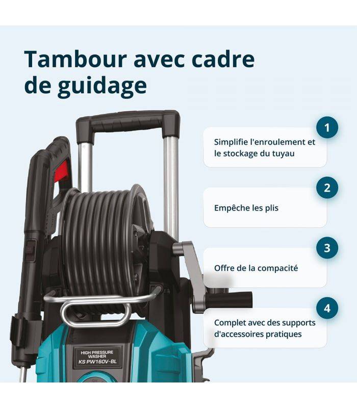 Nettoyeur haute pression Könner & Söhnen KS PW160V-BL - Image 6