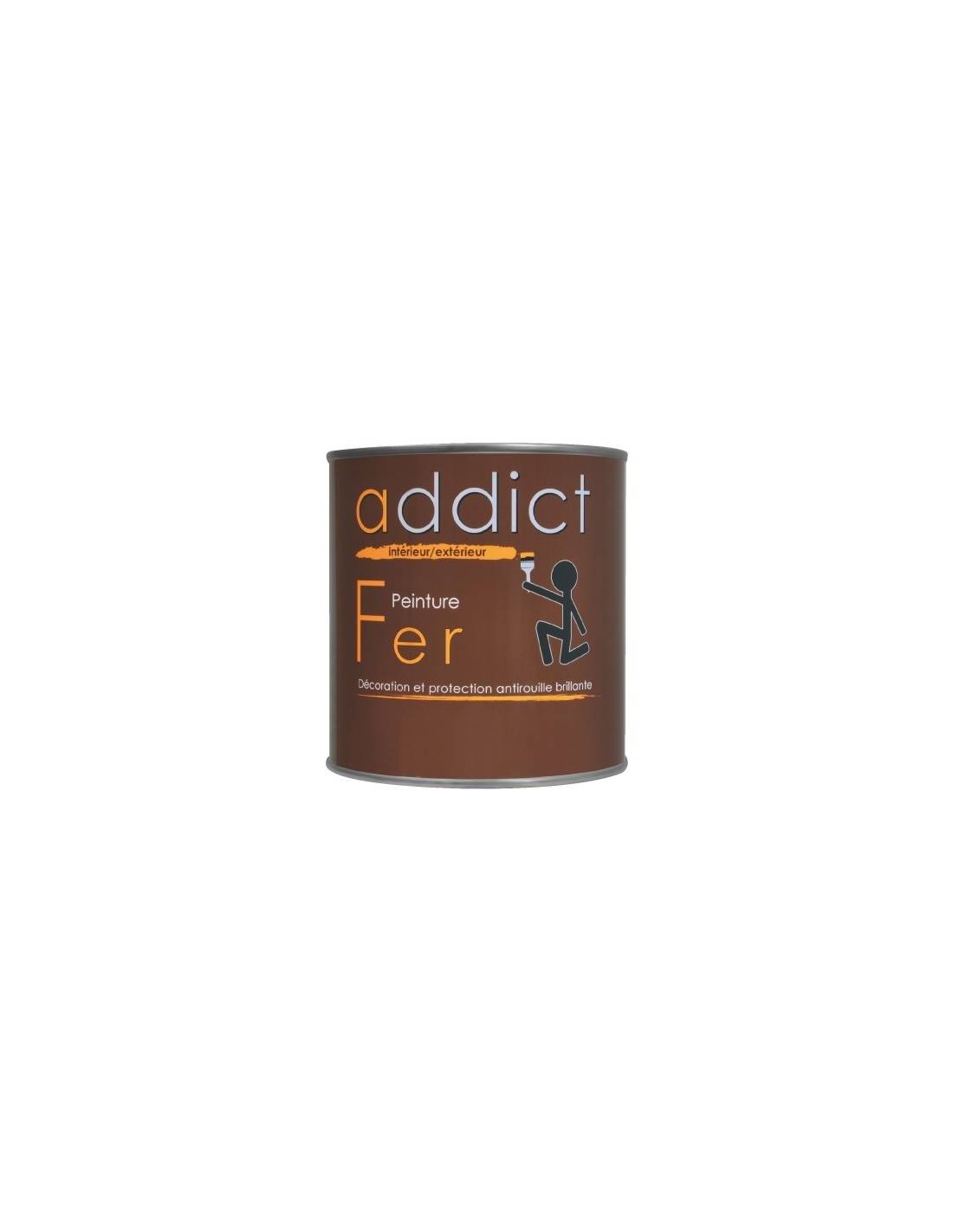 Peinture Fer Noire Mate Protection Et Décoration Du Fer, Finition Mate - Addict - Image 2