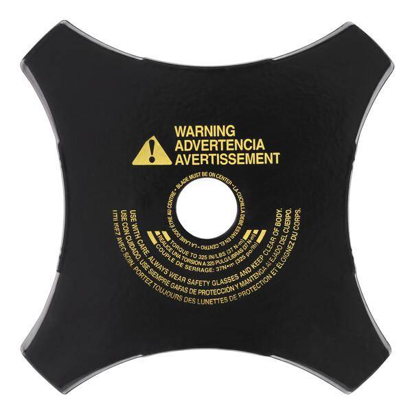 Lame à 4 dents DEWALT pour débrousailleuse combisysteme - DT20680-QZ - Image 1