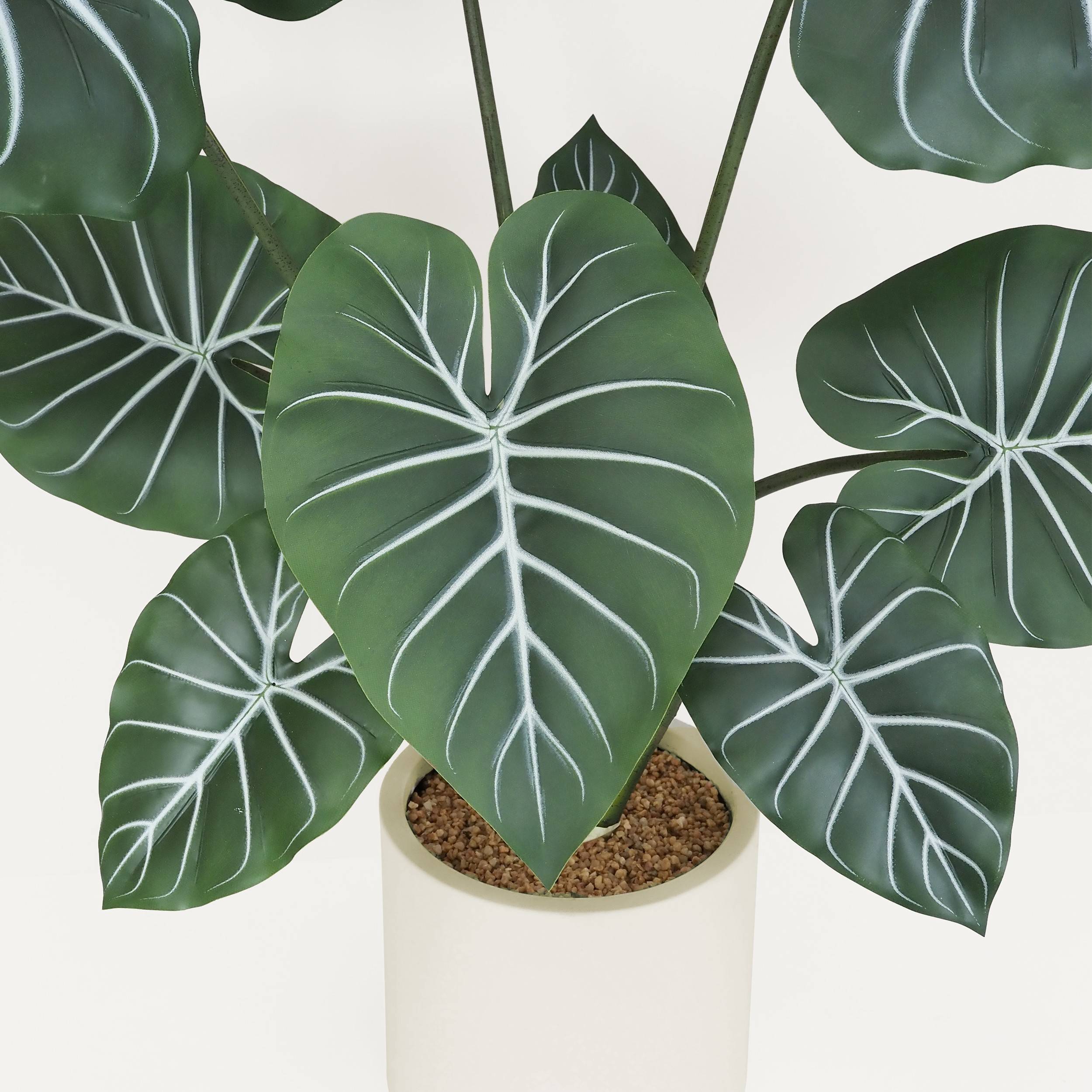 Ligne Deco - Plante taro artificiel 85cm - Image 5