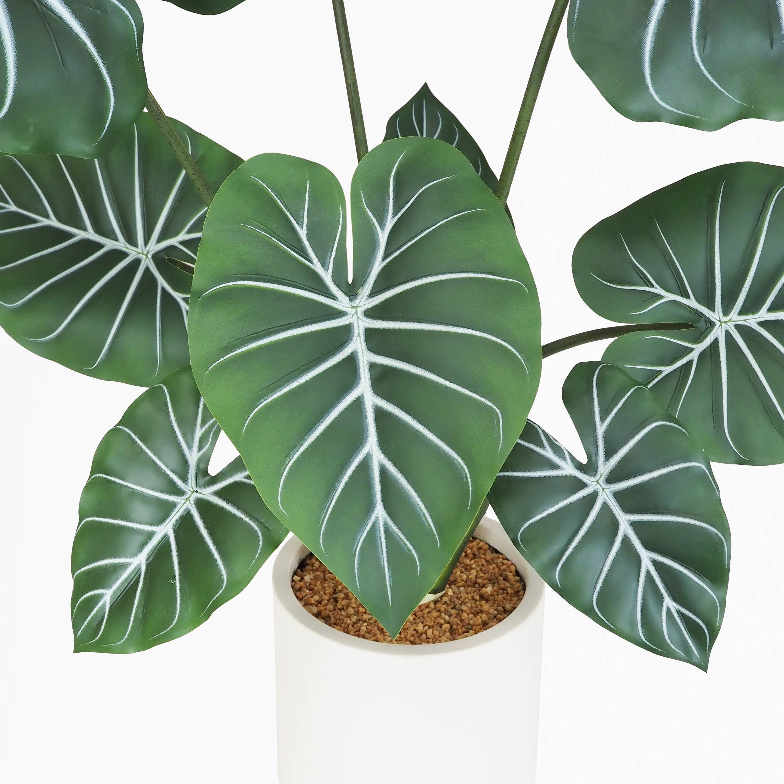 Ligne Deco - Plante taro artificiel 85cm - Image 4