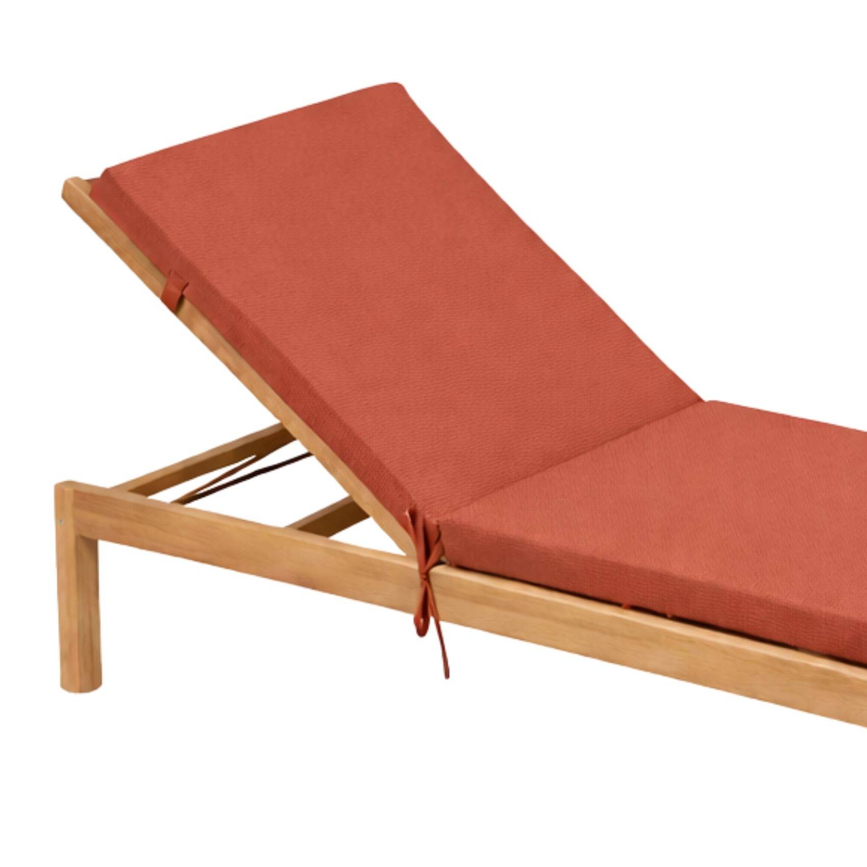 Home Maison - Matelas Bain de soleil extérieur imperméable MINORQUE - HOME MAISON - Polyester - Terracotta - Image 4