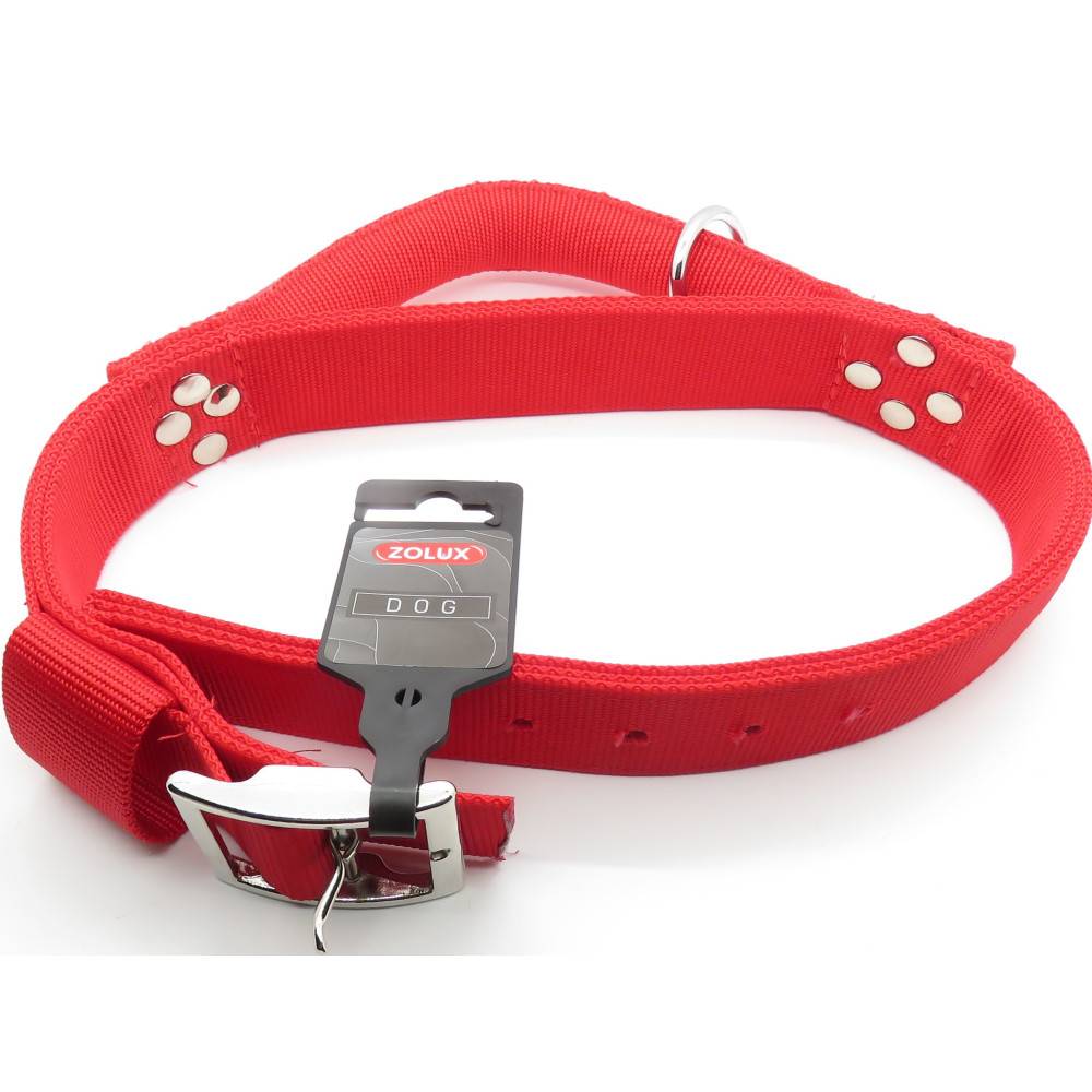 Zolux - Collier avec poignée T 70 cm. rouge pour chien. - Image 3