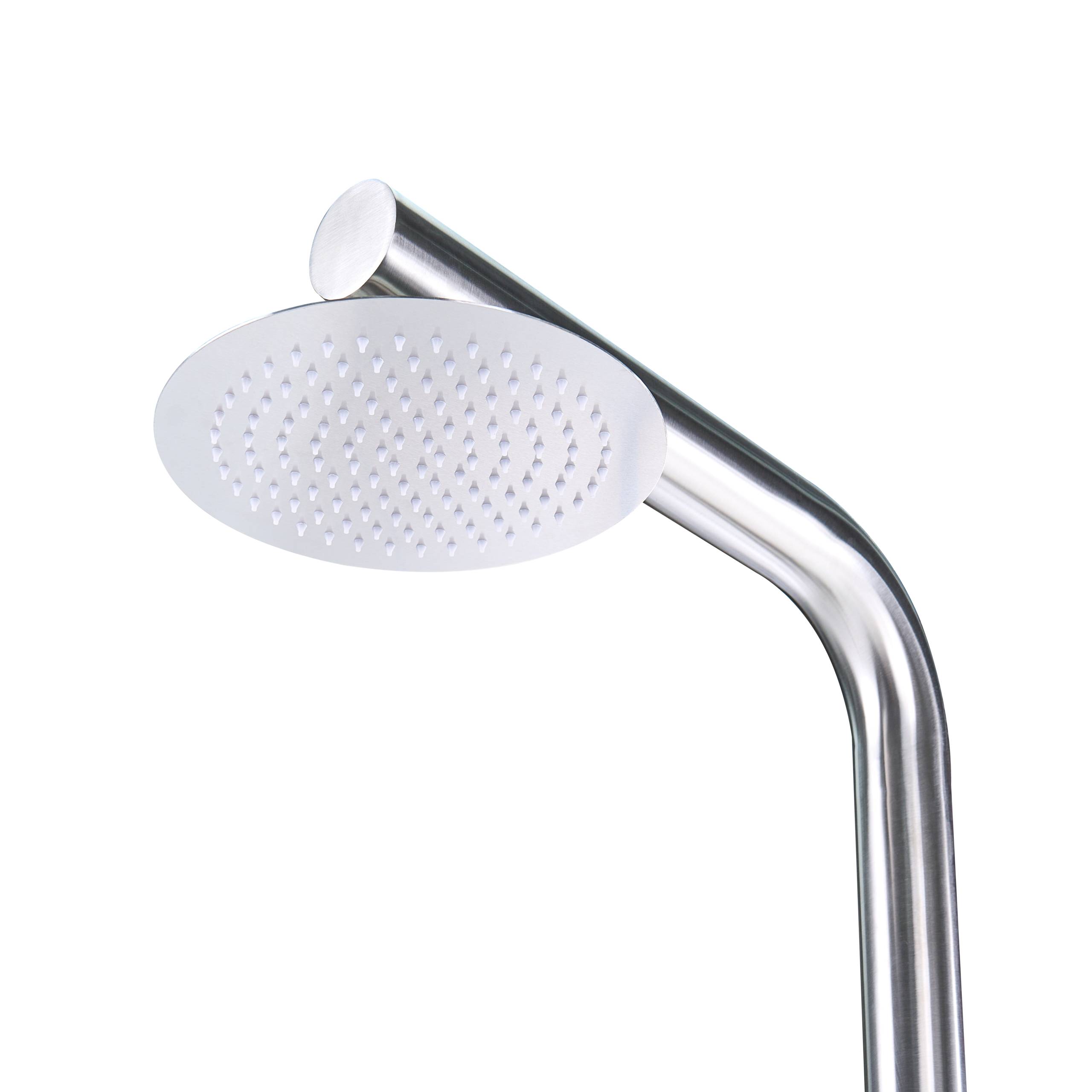 Beliani - Douche d'extérieur Acier inox Argenté MARUDI - 57x17x230- Beliani - Image 5