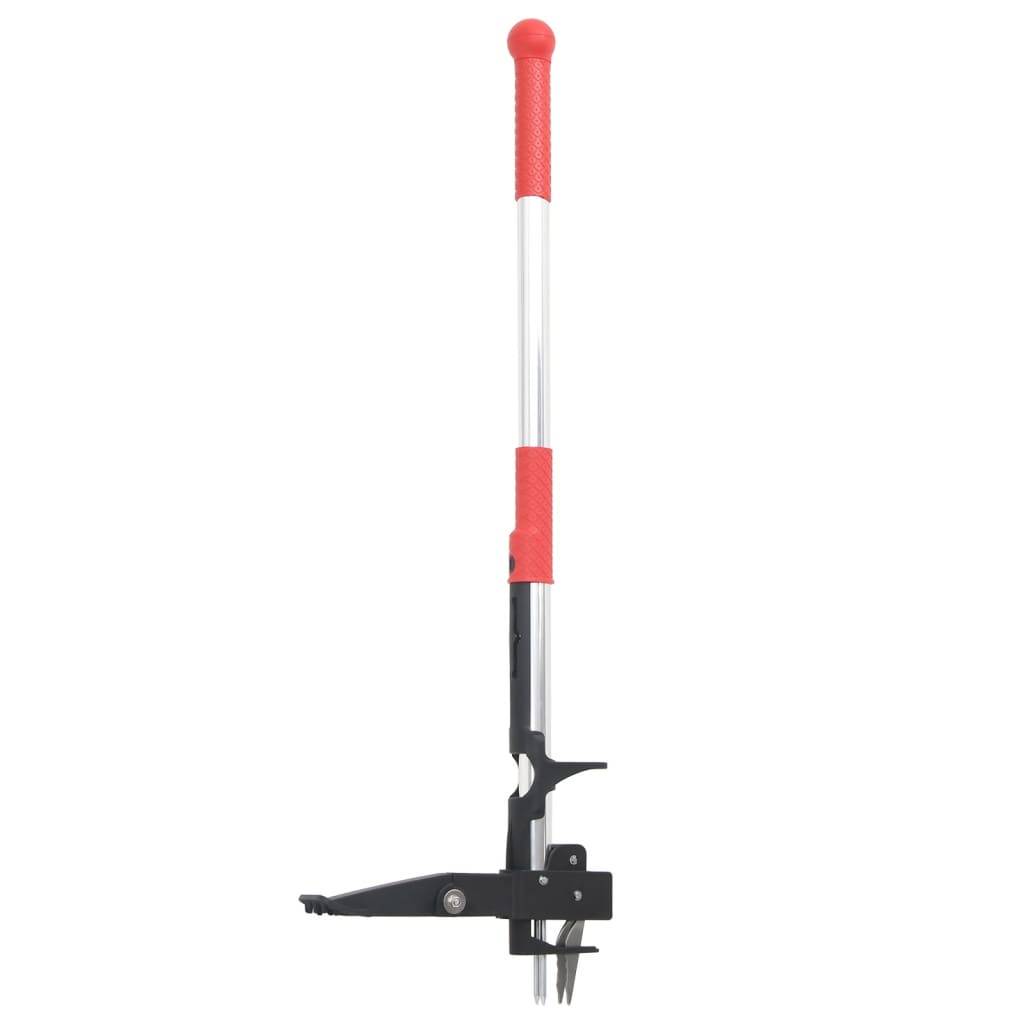 PANGIVO - Désherbeur manuel aluminium anodisé rouge et argenté 99.5 cm - PANGIVO - Image 2