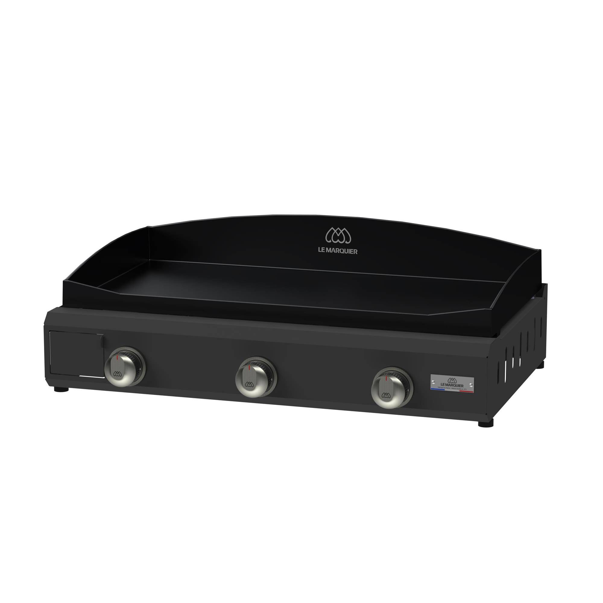 Le Marquier - Plancha AMALIA PRO gaz 375 Noire