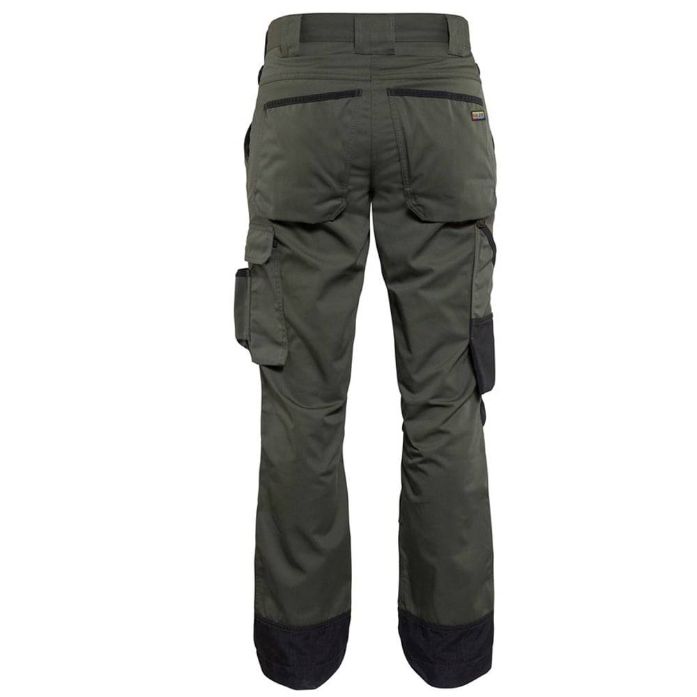 Pantalon de travail femme Blaklader paysagiste Vert Armée / Noir 46 - Image 3