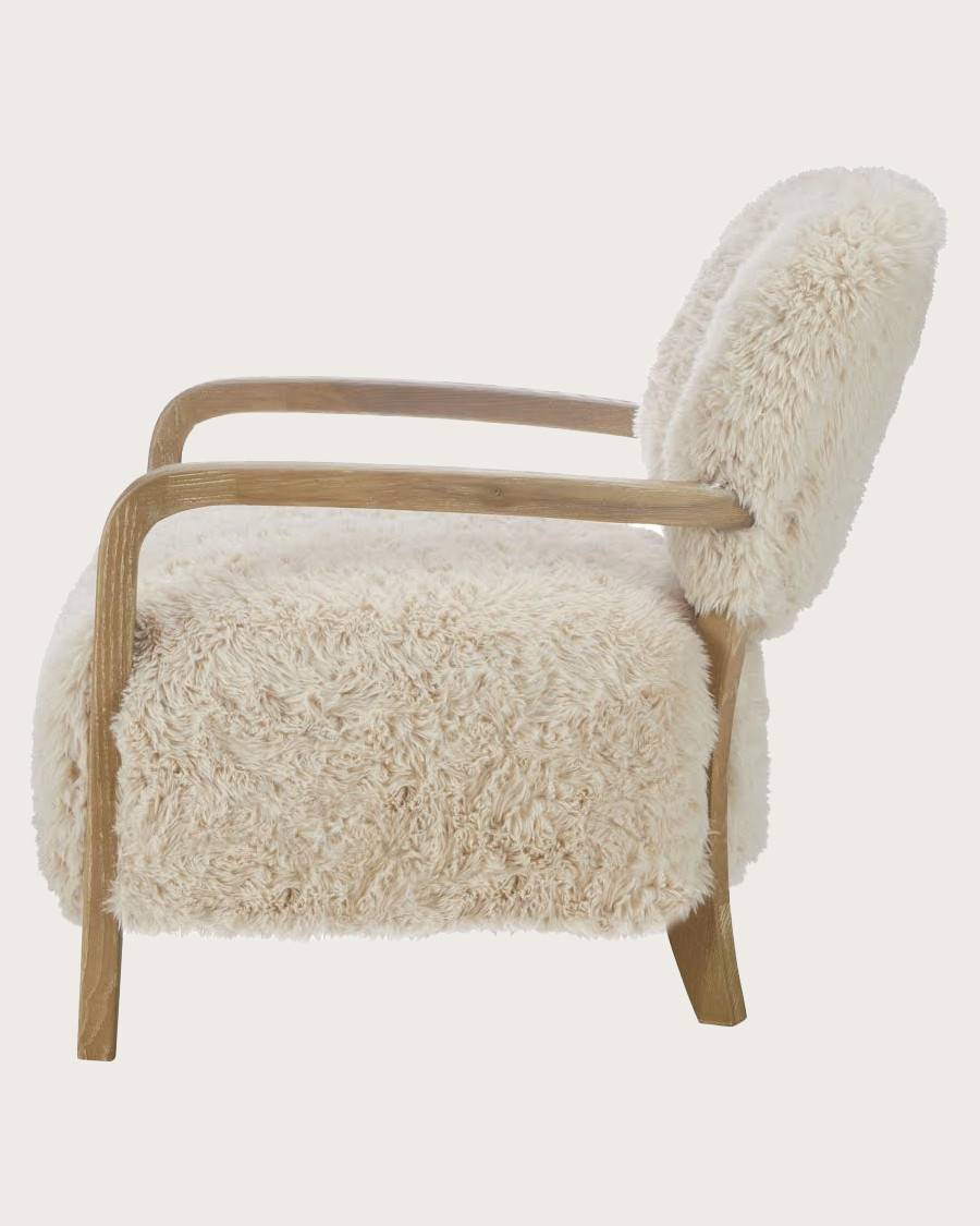 Anna - Fauteuil en bois massif - UNIQKA - Image 4