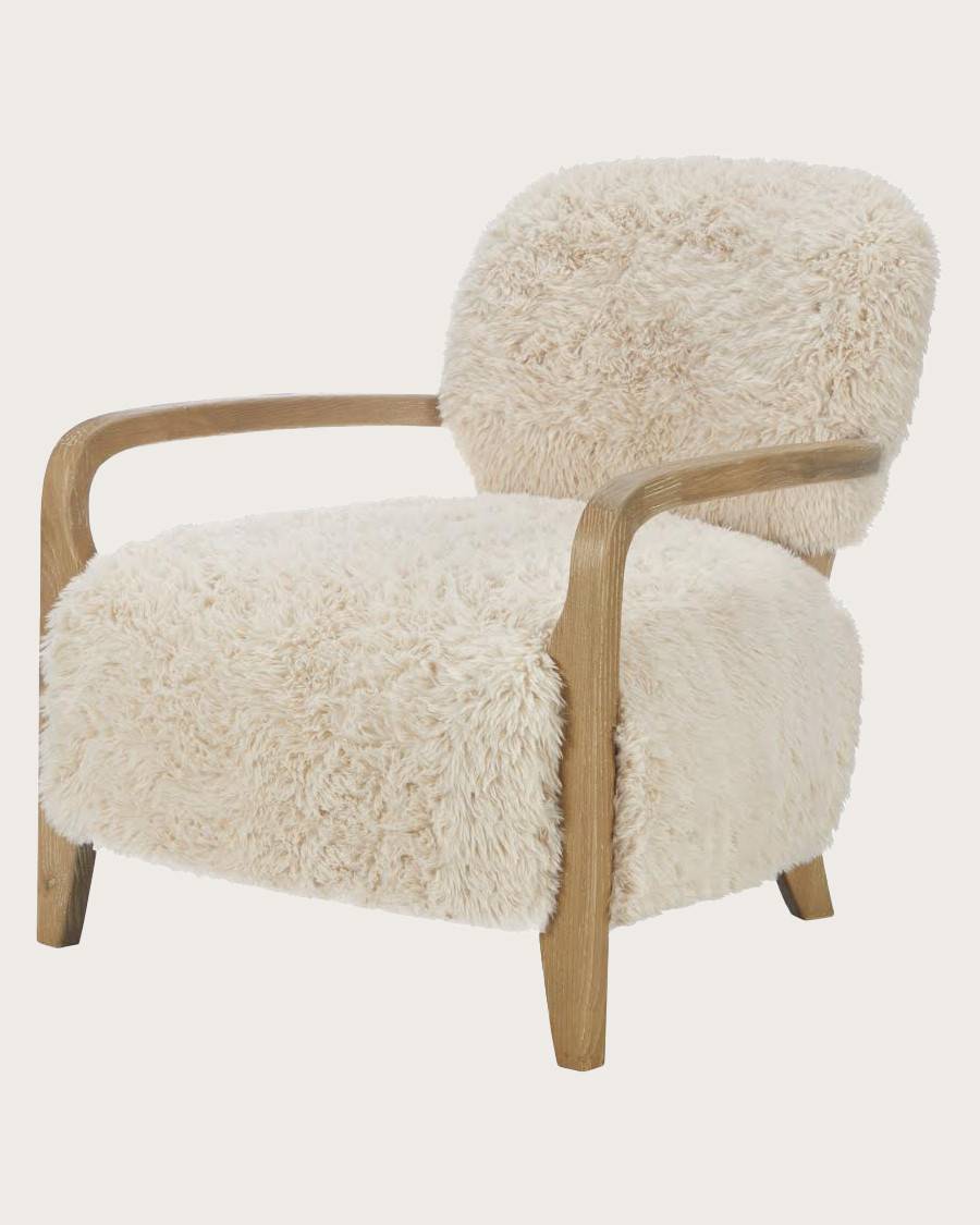 Anna - Fauteuil en bois massif - UNIQKA - Image 3