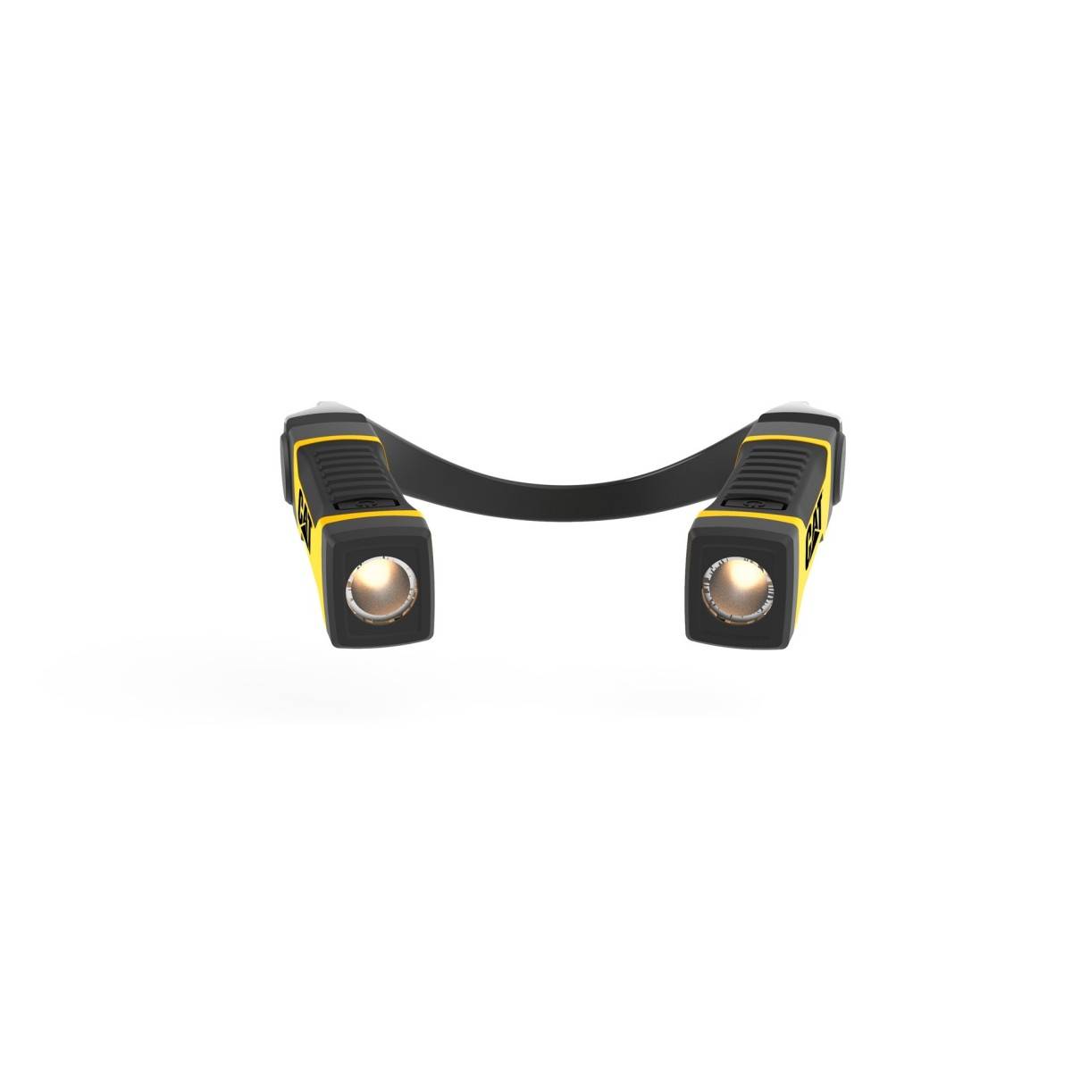 Lampe de cou à led 200 Lumens Portée 30 m Etanche IPX6 2 piles AA incluses CT7100 CAT - Image 4