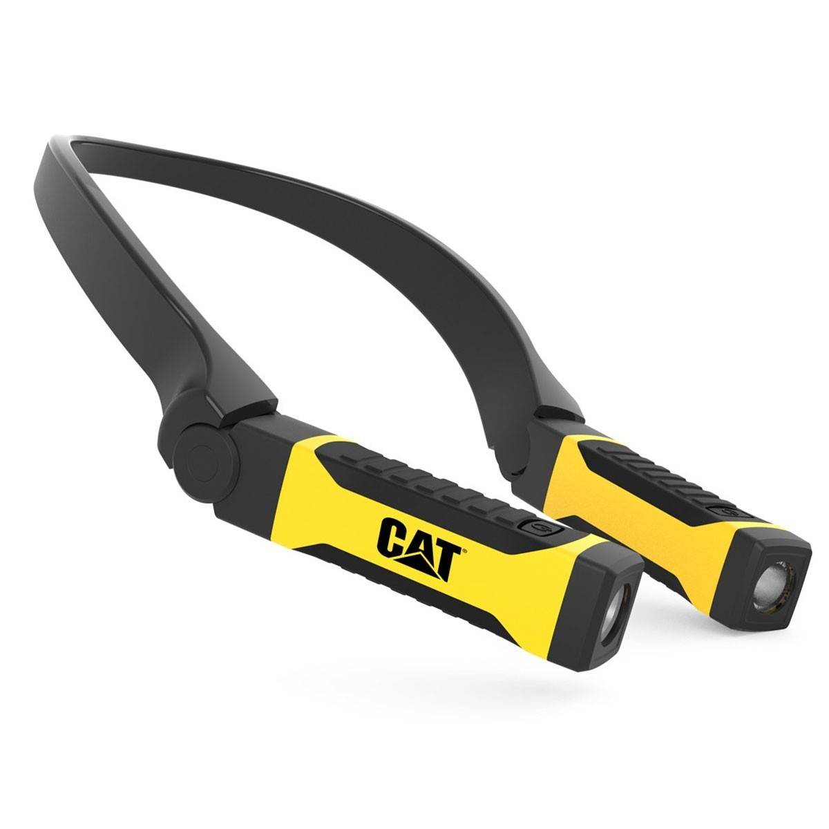 Lampe de cou à led 200 Lumens Portée 30 m Etanche IPX6 2 piles AA incluses CT7100 CAT - Image 1
