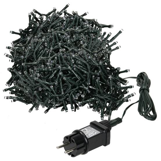 Ecd-Germany - Guirlande lumineuse de Noël déco sapin 30m 1500LED éclairage intérieur/extérieur - Image 1