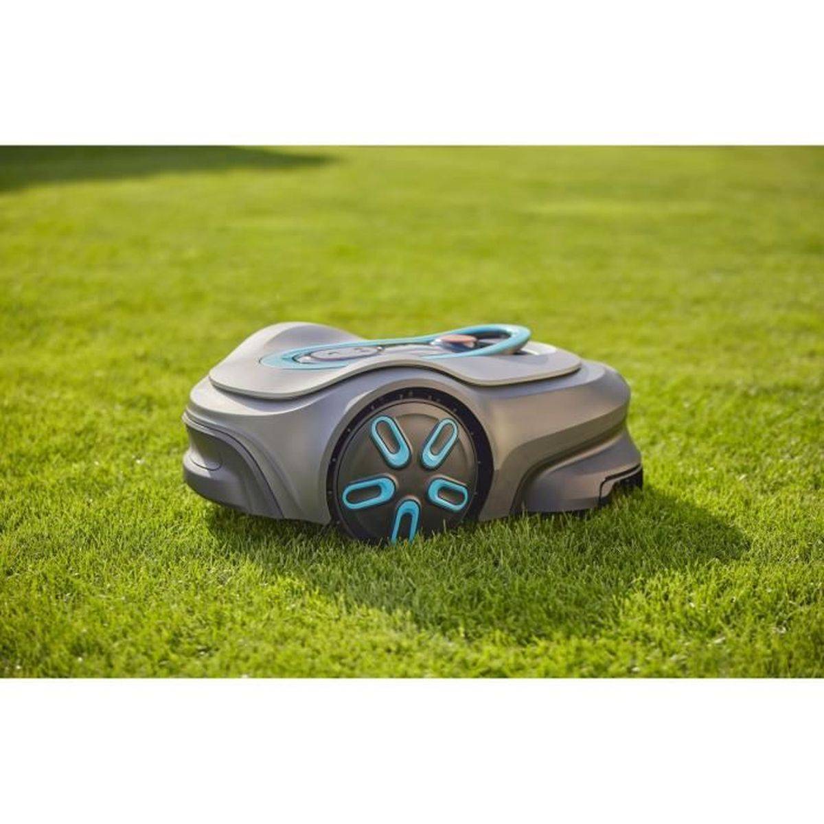 Gardena - Robot tondeuse GARDENA smart SILENO max 1200, DuoConnect Bluetooth, tonte 1 200 m² - Gris - Image 8