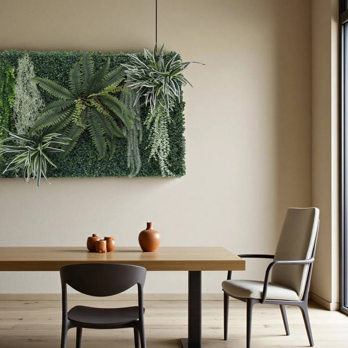 Ligne Deco - Mur végétal artificiel de buis 80x120cm - Image 3