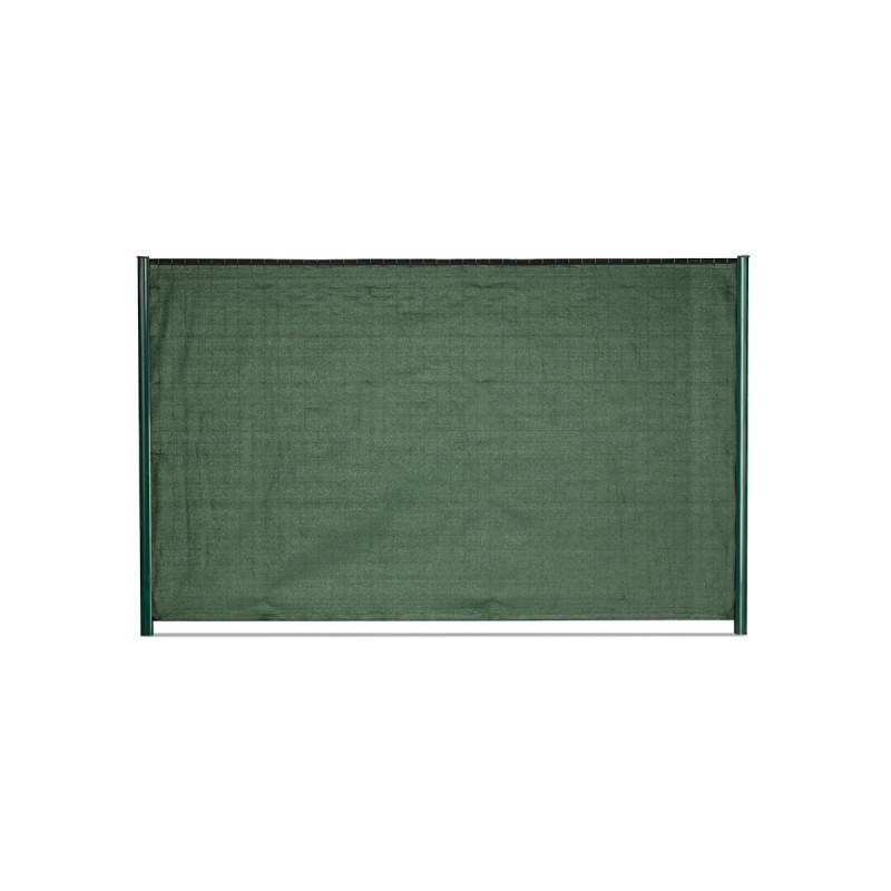 Brise vue toile en rouleau haute densité Occultation très élevée (350gr/m²) H 1m73 longueur 10M - Vert - Easy Clôture - Image 5
