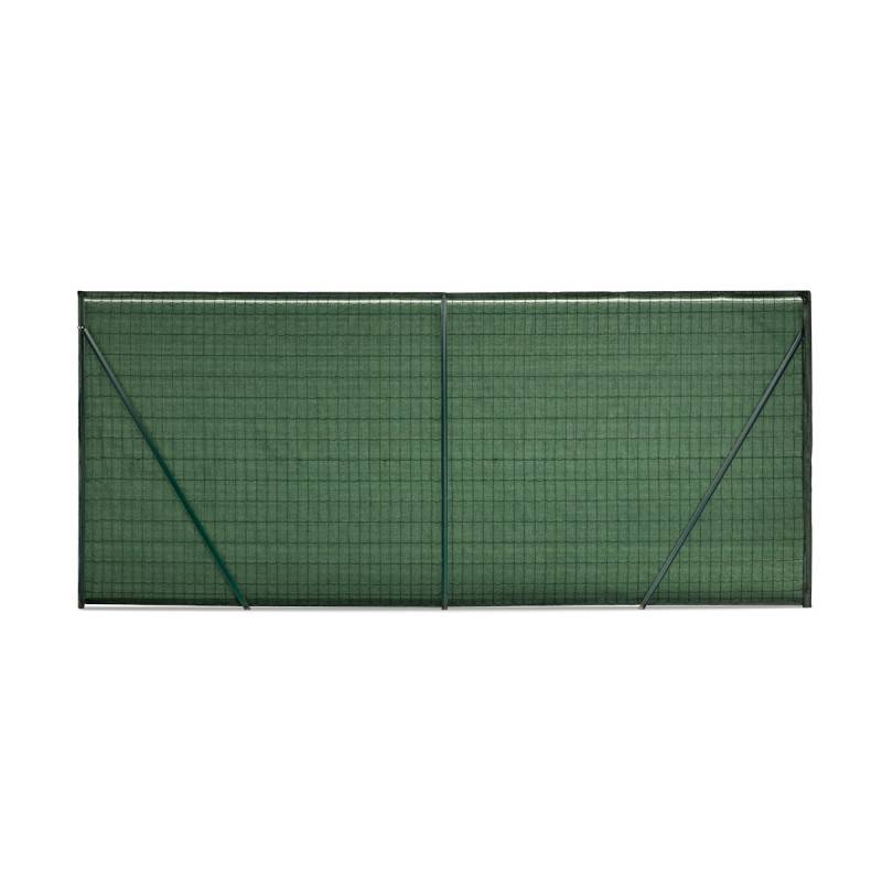 Brise vue toile en rouleau haute densité Occultation très élevée (350gr/m²) H 1m73 longueur 10M - Vert - Easy Clôture - Image 8