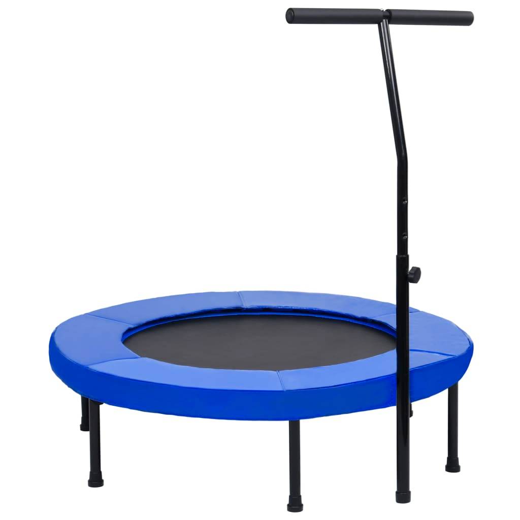 CLP - Trampoline de fitness avec poignée et coussin de sécurité 102cm - Image 1