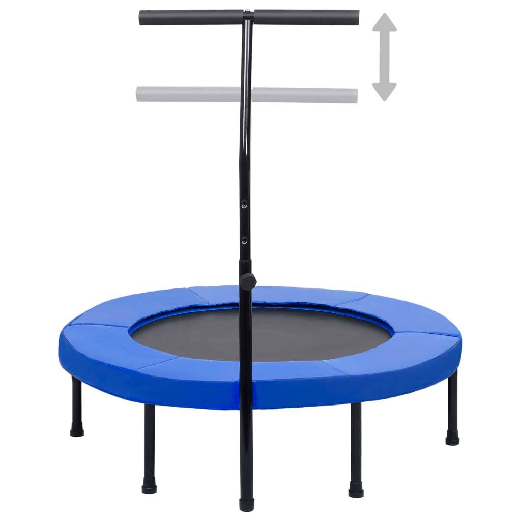 CLP - Trampoline de fitness avec poignée et coussin de sécurité 102cm - Image 2