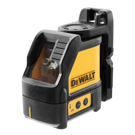 S.of. Dewalt Dw088cg-xj Green Self-leveling Laser Level With 2 Cross Lines (horizontal And Vertical) - Image 3