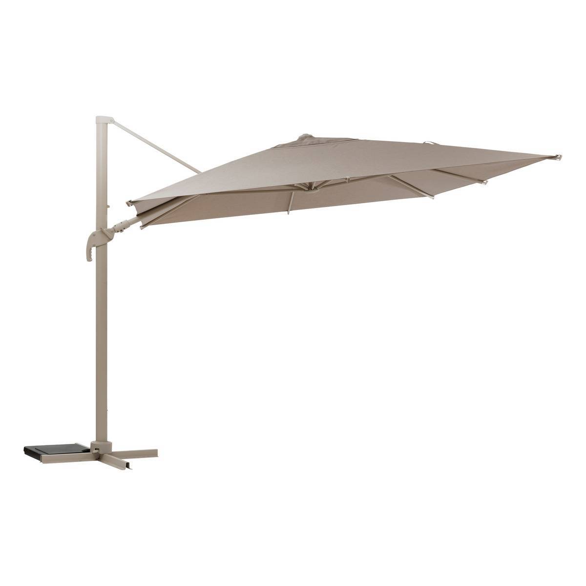 Hesperide - Parasol déporté rectangulaire "Melhia" lin 4x3m Hespéride - Image 2