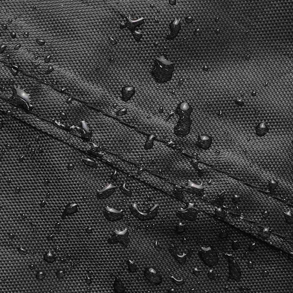 ComfortXL - Housse de Protection Ronde XXL Tissu Oxford 210D Anti-UV Imperméable pour Salon de Jardin Noir 244x244x85 cm – ComfortXL Outdoor Living - Image 3