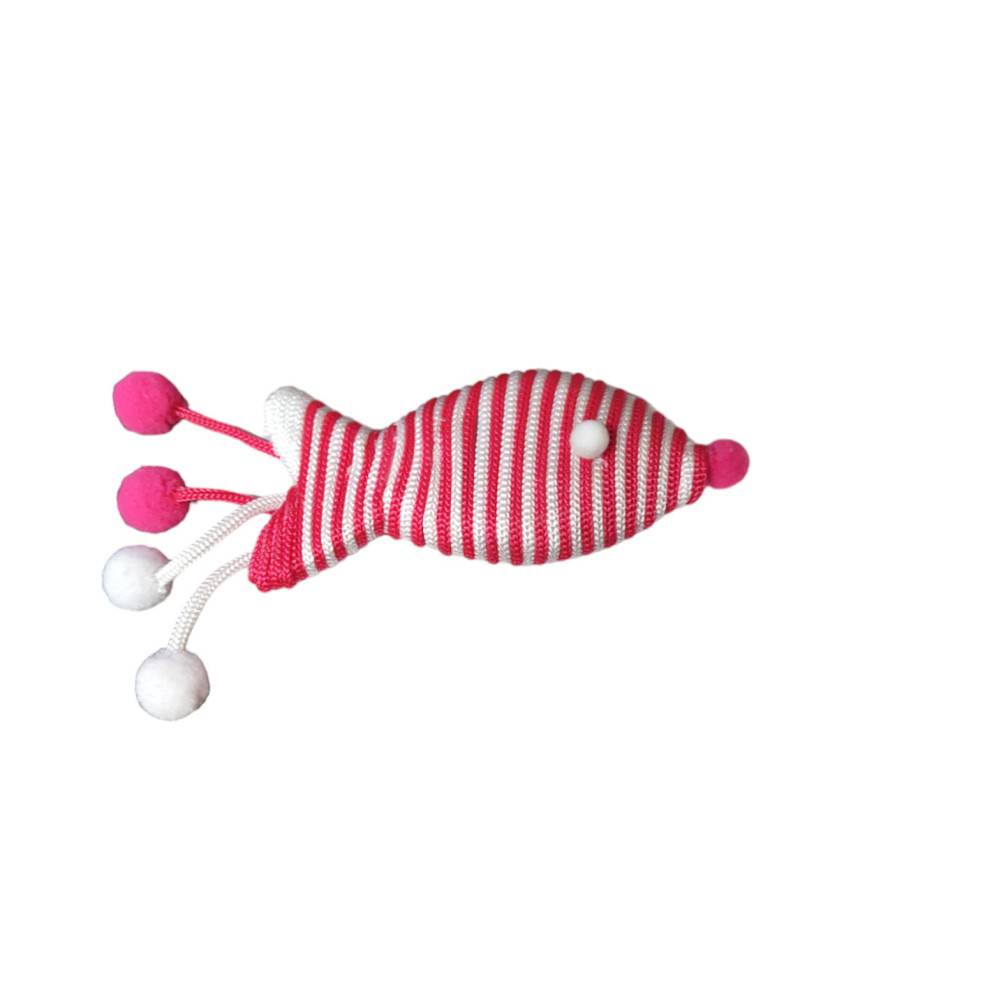 Trixie - Jouet chat en forme de poisson avec clochette - Image 2