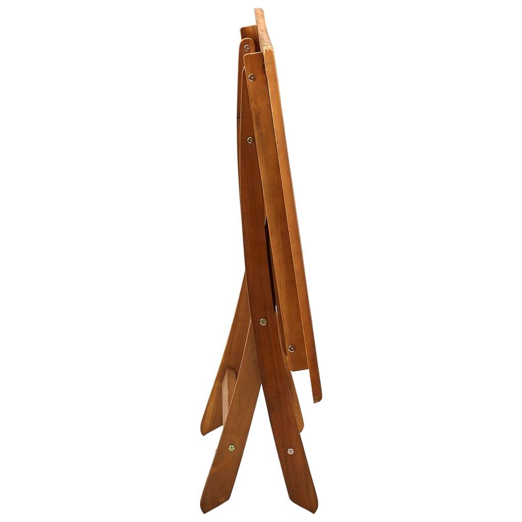 Table de jardin - Table Extérieure - Table De Patio pliable 120x70x75 cm Bois d'acacia massif - Image 5