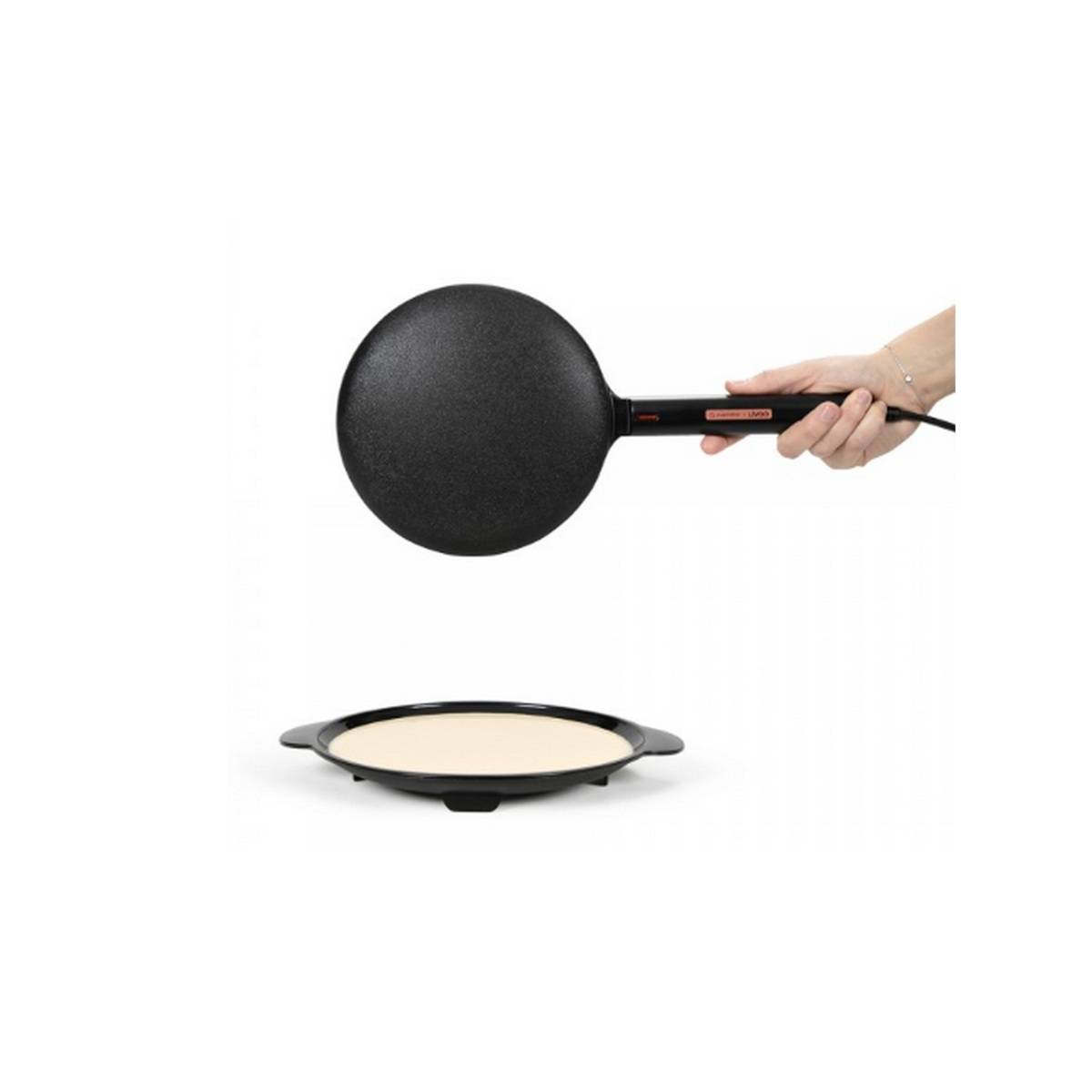 Livoo - Crêpière électrique 600w 20cm noir DOP258CO Livoo - Image 5